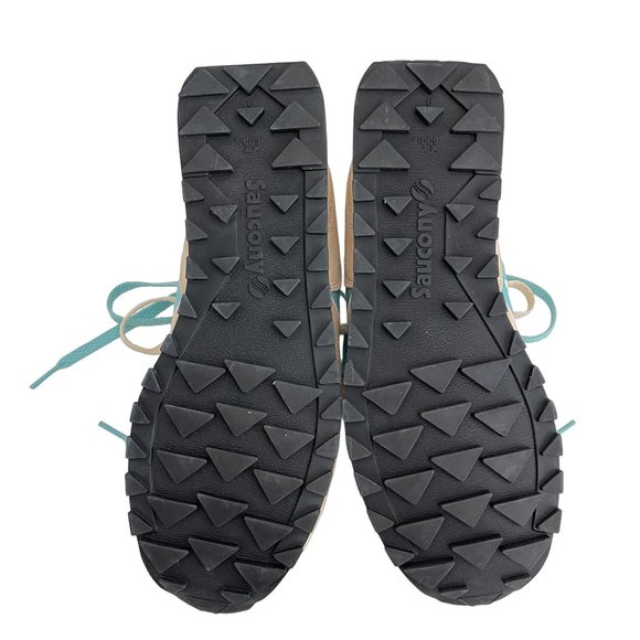 Saucony Shadow Original Women's Sneaker Tan/Turquoise, S1108-839, Size 11 NWOB - Picture 9 of 10